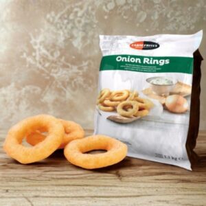 Aros de cebolla crujiente