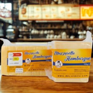 Queso mozzarella tipo hamburguesa